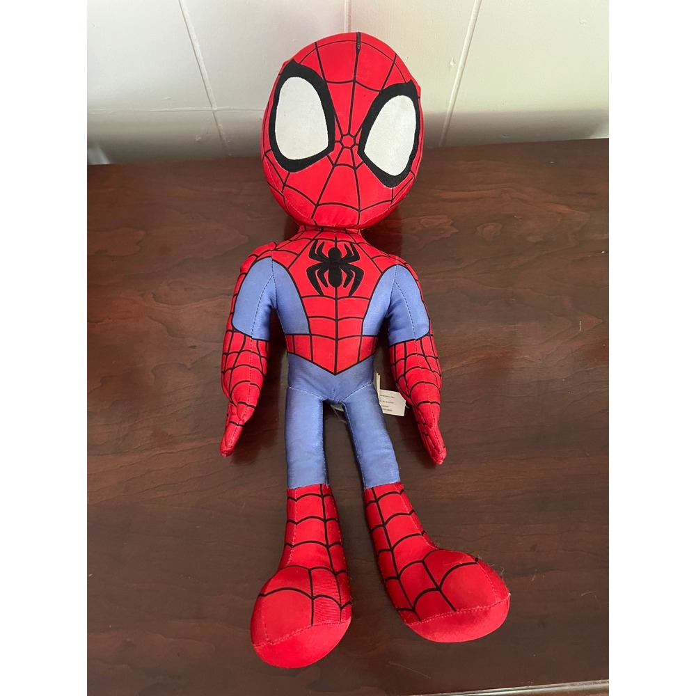 Marvel Spider-Man Talking 14" Plush Toy Interactive Spider-Man Action Figure